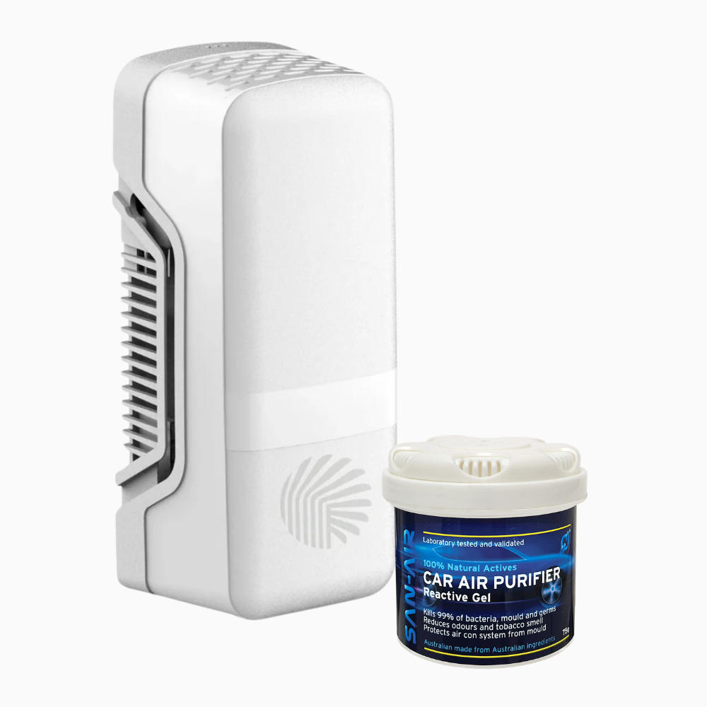 Fan Dispenser & Car Air Purifier Bundle