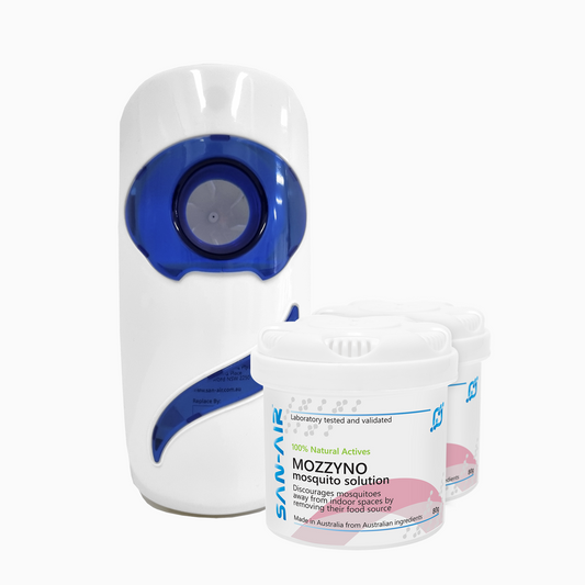 Air Diffuser (Model May Vary) & 2 x MozzyNo Gel Diffuser Bundle
