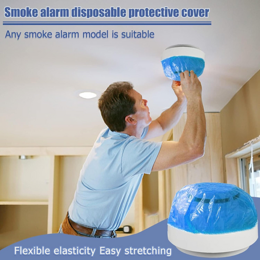 Smoke Detector Cover Fire Alarm Cover - White 16cm