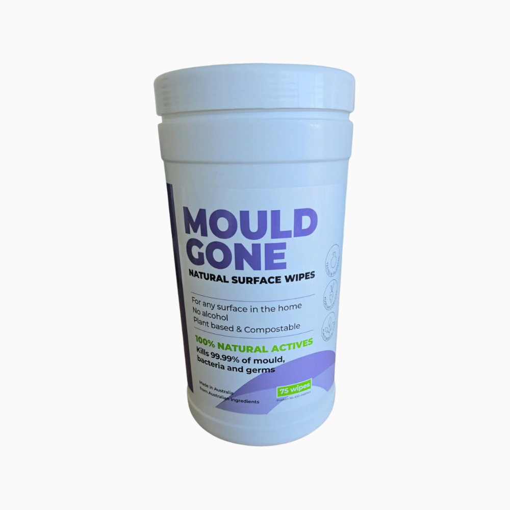 Mould Control Natural Surface Wipes 75 pack Bigger Size (28cm x 28cm)